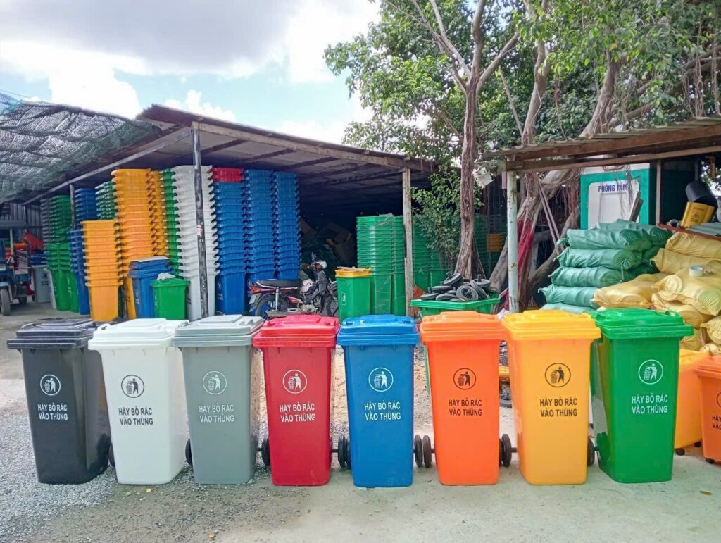 Thùng rác 120 lít