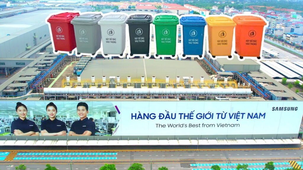 Thùng rác Thái Nguyên