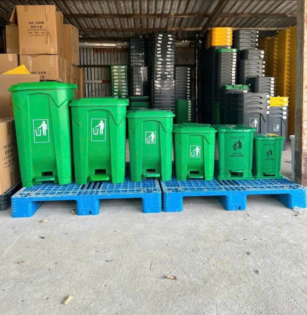Thùng rác nhựa tại Thái Nguyên